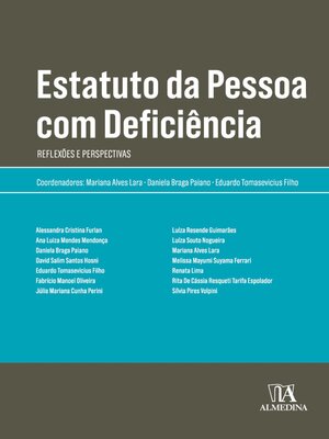 cover image of Estatuto da Pessoa com Deficiência